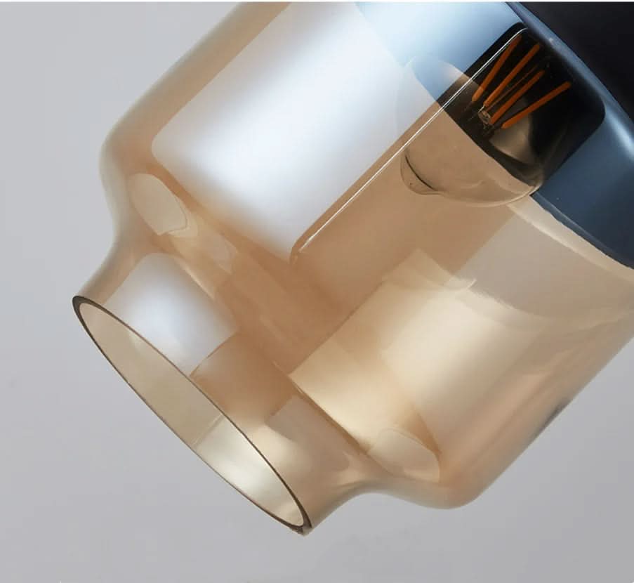 Norvo | Munnblåst Glass & Tre Pendellampe Justerbar