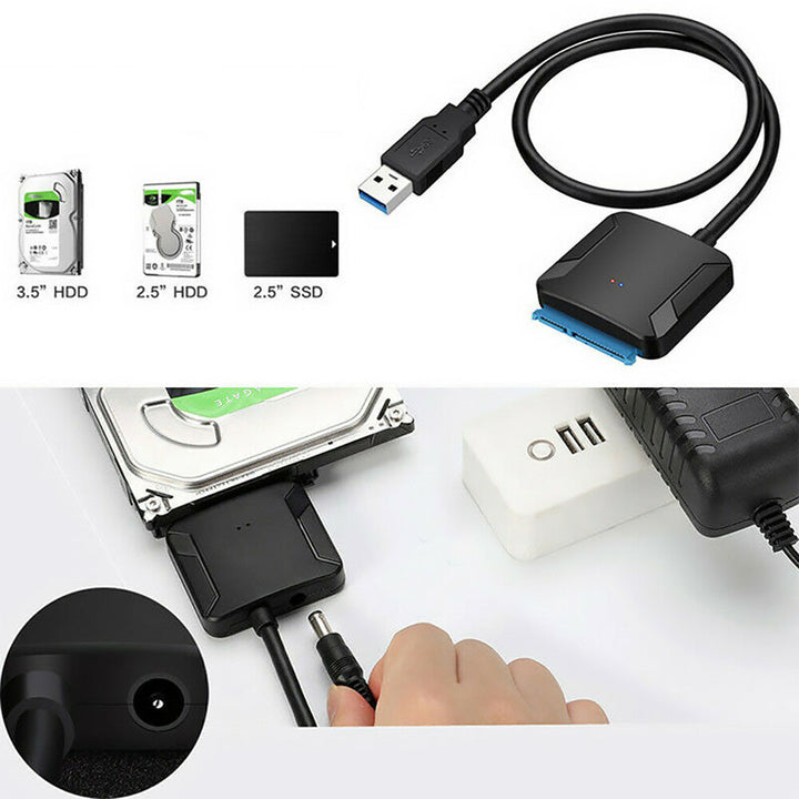 USB 3.0 til SATA III harddiskadapter | Norvo