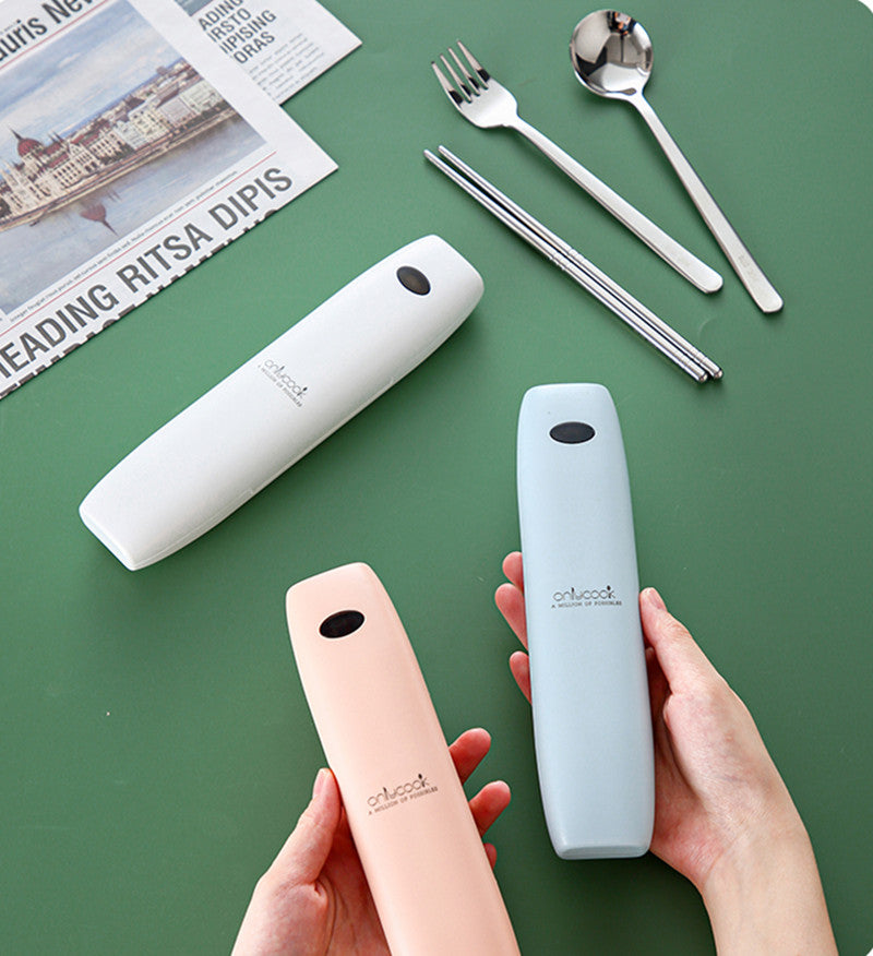 Norvo | Bærbar Bestikksett Med UV-Desinfeksjon For Å Drepe Bakterier