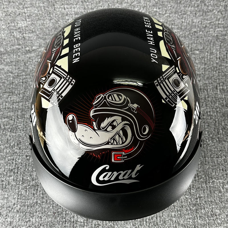 Norvo | City Hjelm for Chopper med Minimalistisk Design