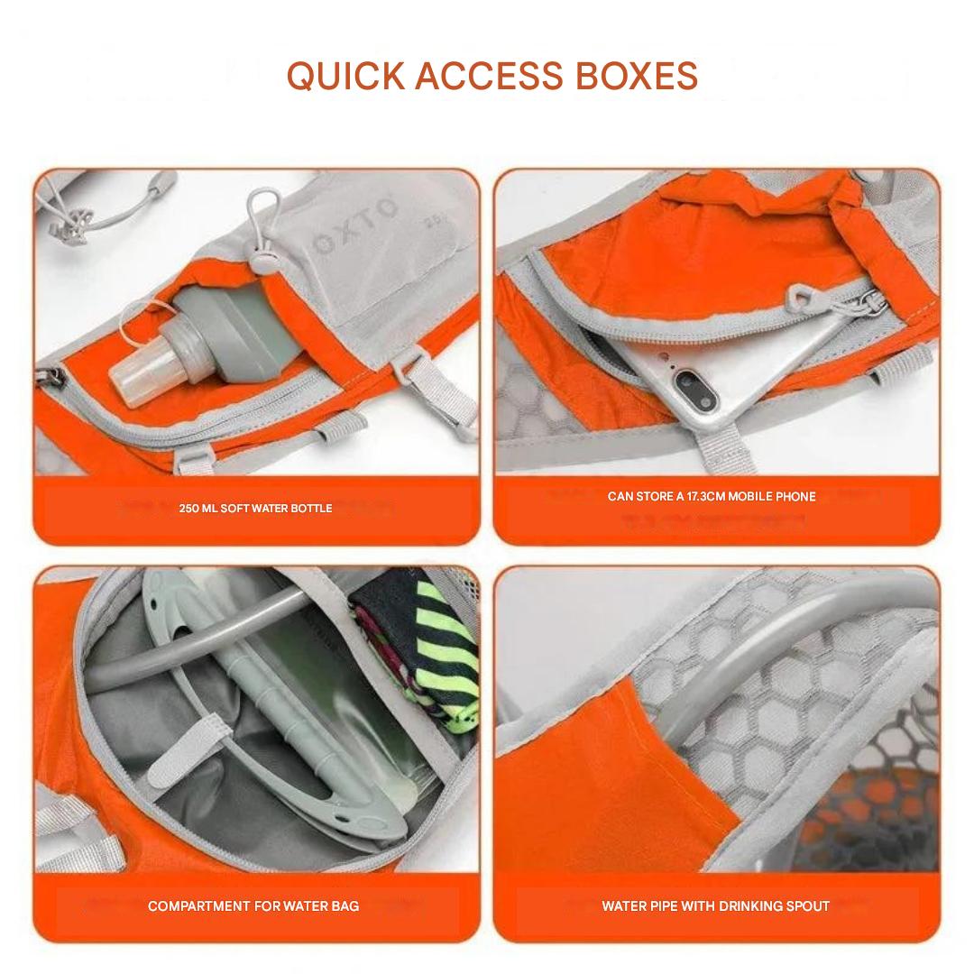 Norvo | HydroTrail Ryggsekk med innebygd vannblære – Lett og vanntett