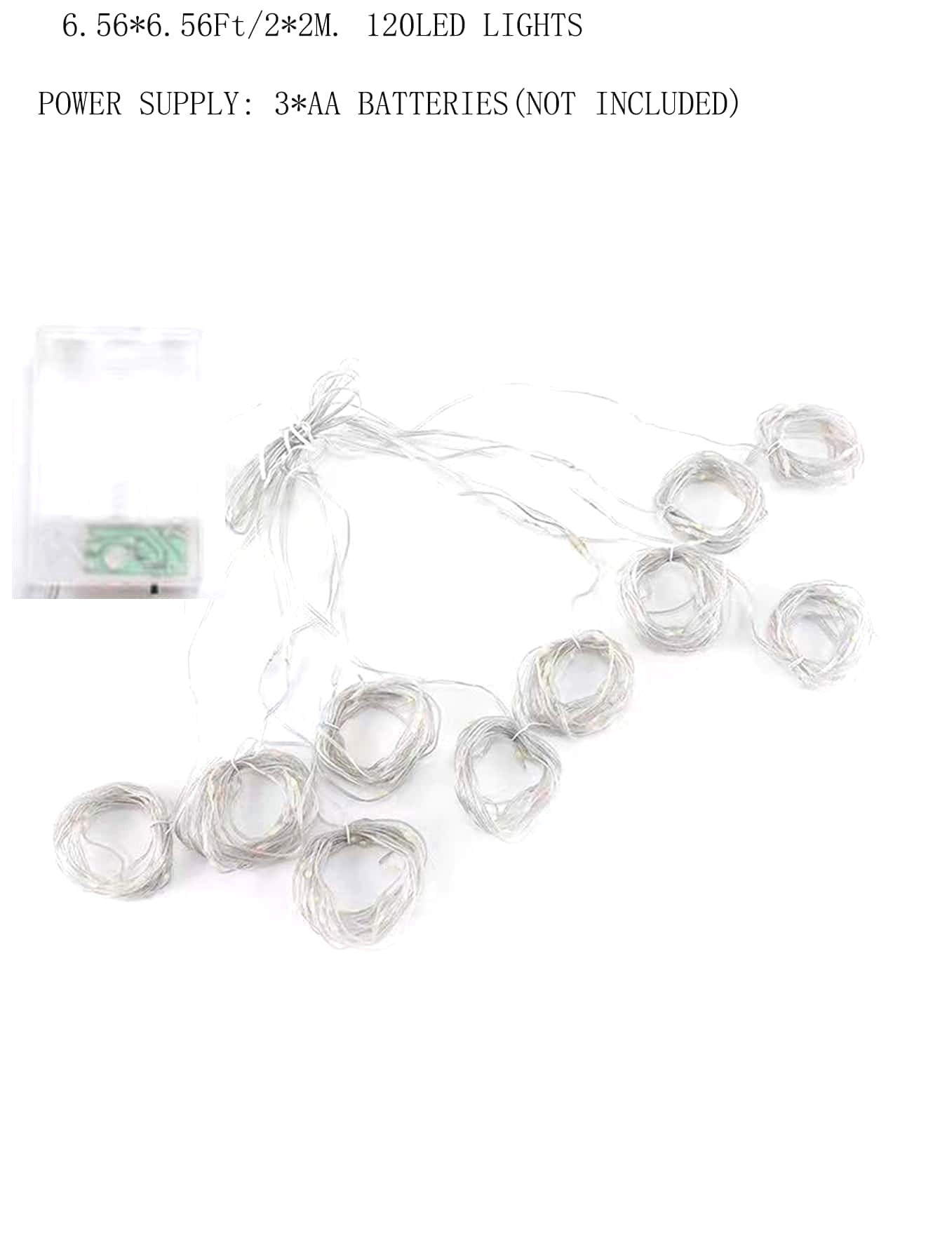 Norvo | 120 LED 2 x 2M Gardin Lyslenker - Ny Belysning