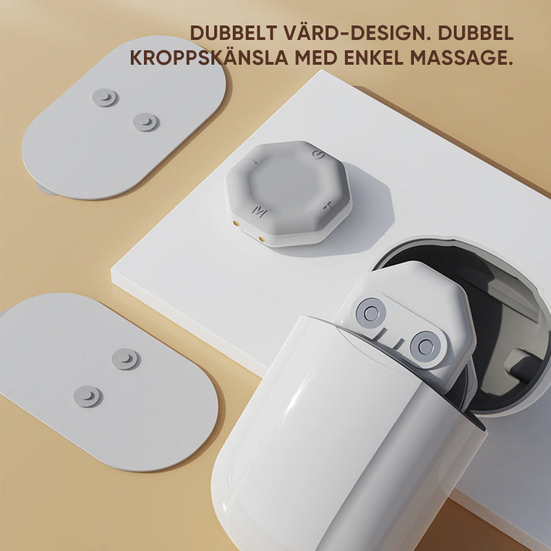 Norvo | Relaxify Bærbar Håndmassasjer | Trådløs & Kompakt | Dyp Massasje på Farten