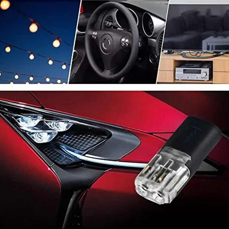 Norvo | Dobbeltråd Push-in-kontakt med låsespenne