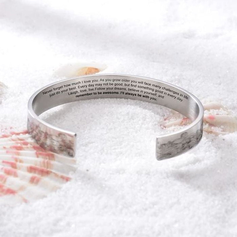 Norvo | For min barnebarn, jeg vil alltid være med deg armbånd