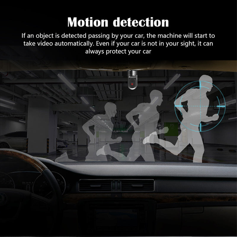 Norvo | 1080P HD Mini ADAS Dashcam med 360° rotasjonsfunksjon
