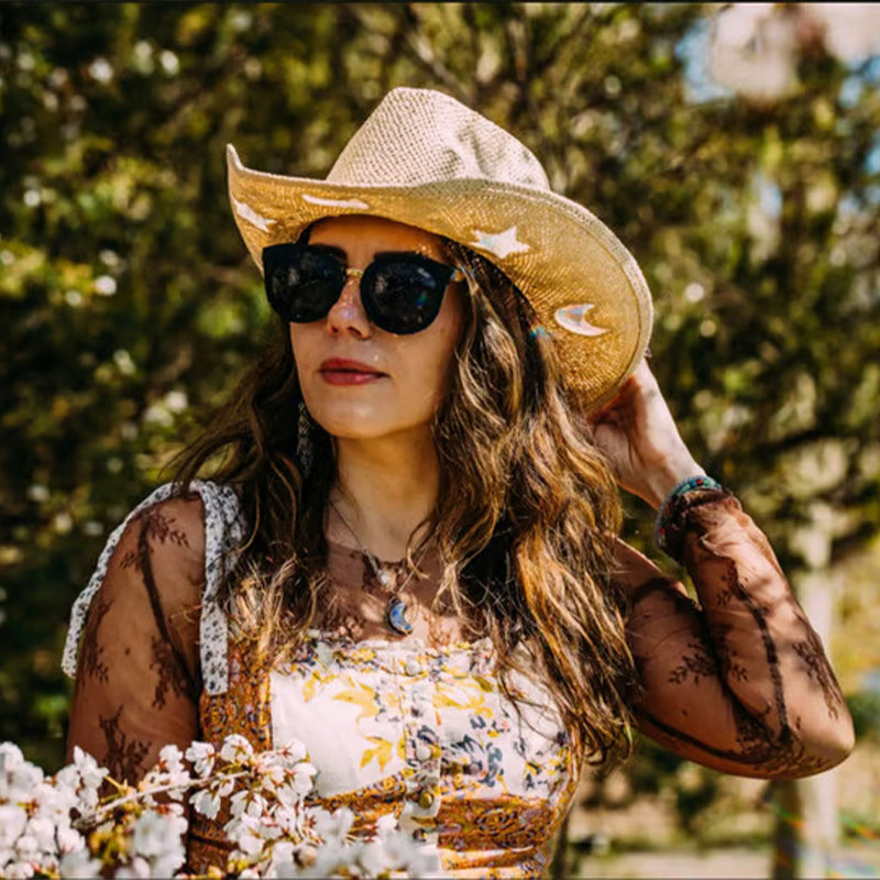 Norvo | Cowgirl Straw Prism Hat