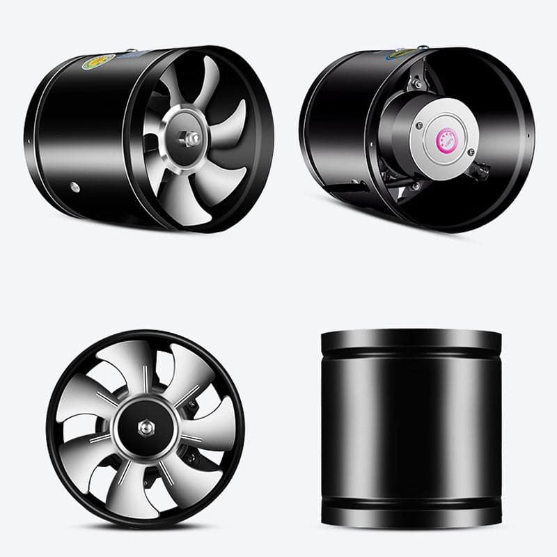 Norvo | Kraftig Stille Avtrekksvifte – Kobbermotor & Metallblader