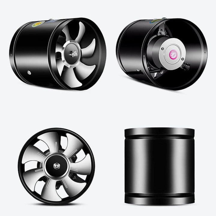 Norvo | Kraftig Stille Avtrekksvifte – Kobbermotor & Metallblader