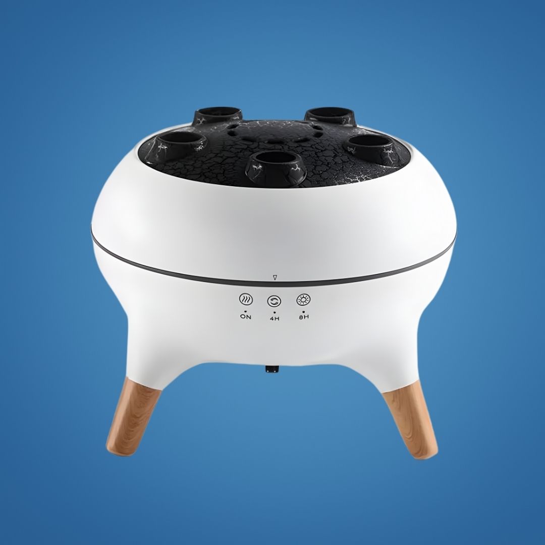 Stille LEDs maneter effekt – Fjernkontroll – Lindrer tørr hud og tett nese for fredelig søvn og avslapning Norvo