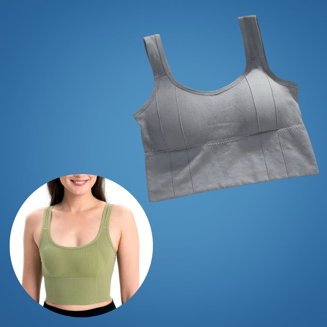 Kjøling Hurtig-tørk Stoff – Medium Støtte Passform – Gym & Yoga Trening Norvo