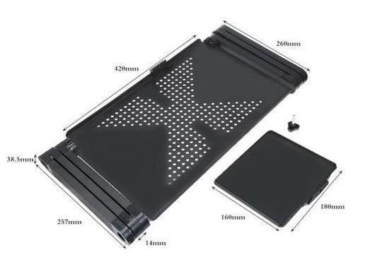 Norvo | No.1 Selgende Ergonomisk Justerbar Laptopstativ Folderseng Bord Table