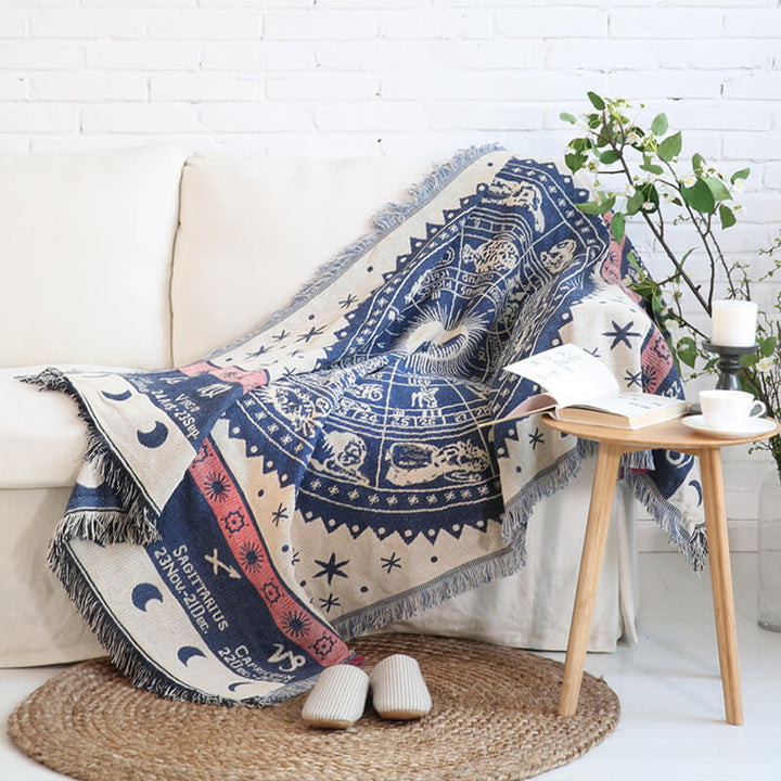Bohemske strikkede kaster for sofasmykke | Norvo