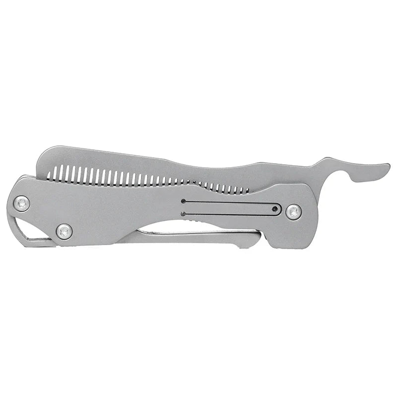 Norvo | Rent Titan Folding Comb - Anti-Statisk Reise Massasje Kam