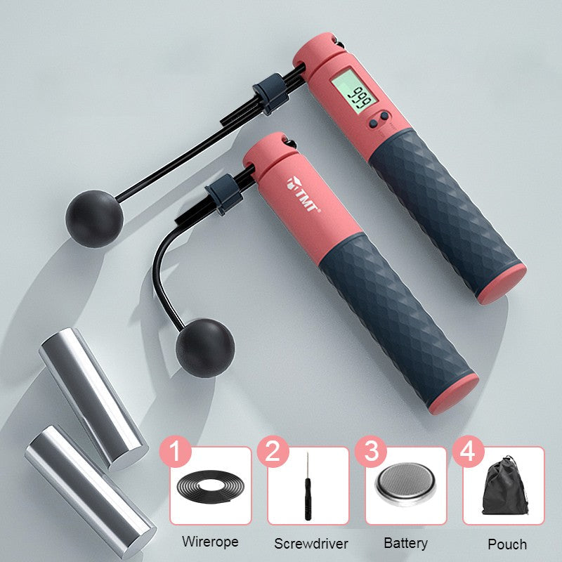 Norvo | 2-i-1 Vektet Smart Digital Hoppetau med Dobbelt-rekkekonfigurasjon, for Enkel Full-kropp Trening