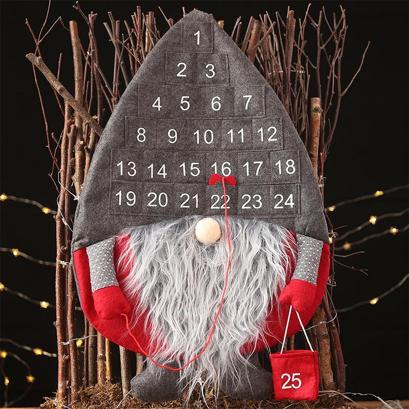 Norvo | Santa Pendant Julenedtelling Kalender - Julegave