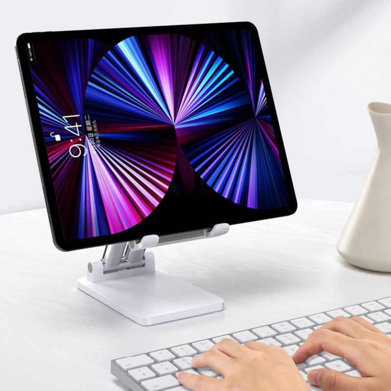 Norvo | Justerbar Ergonomisk Sammenleggbar Tablet/Telefon Stativ