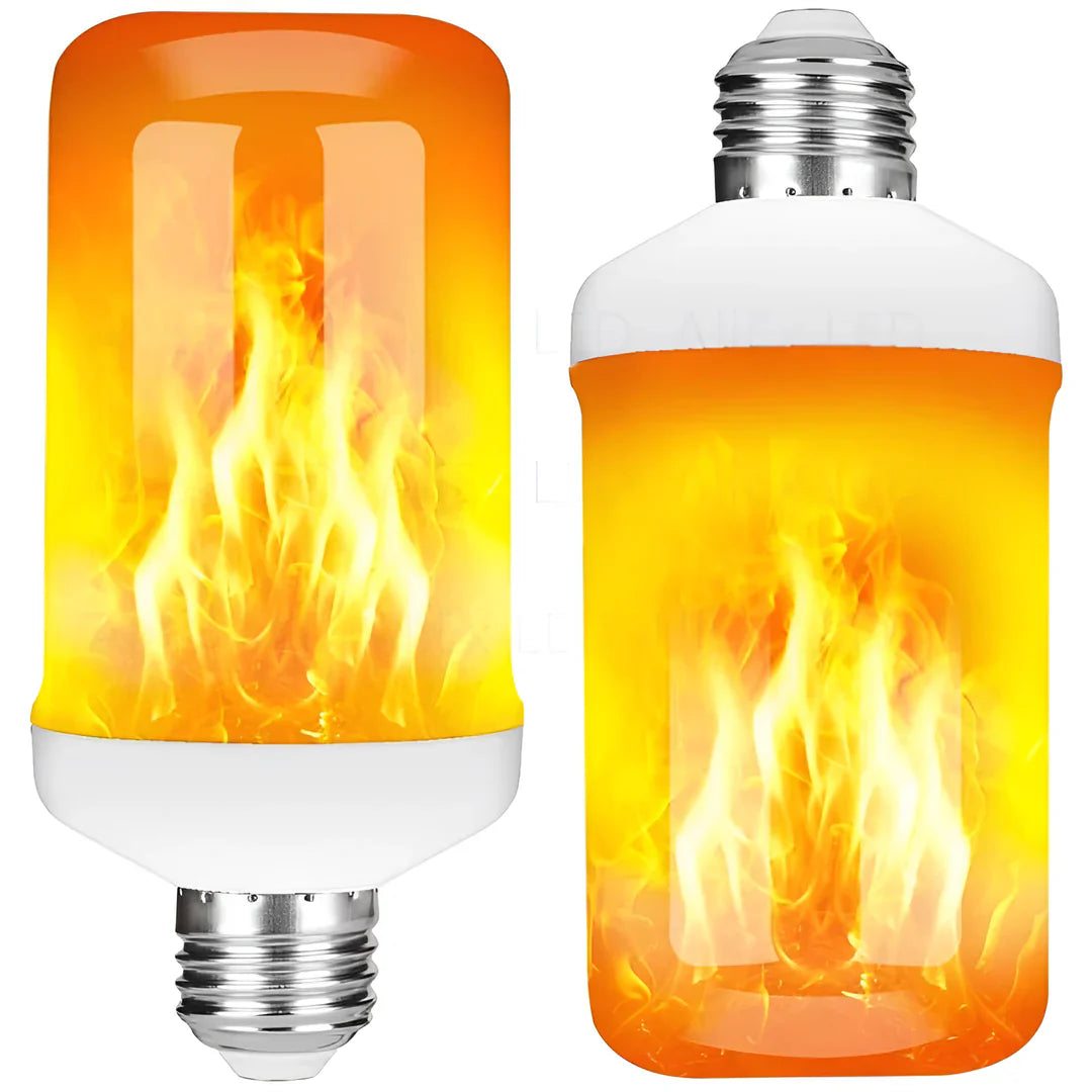 Norvo | Flammeeffektlampe – 9W LED-lampe med realistisk flammeglød