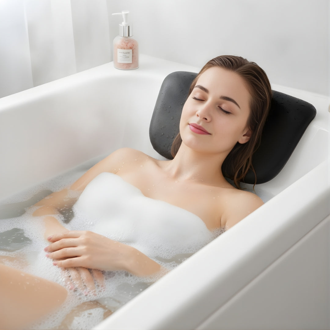 Nakke- og hode støtte – Hurtigtørkende komfort – Rutsjefri suging – Full kropp lindring og spa-lignende avslapning hjemme Norvo