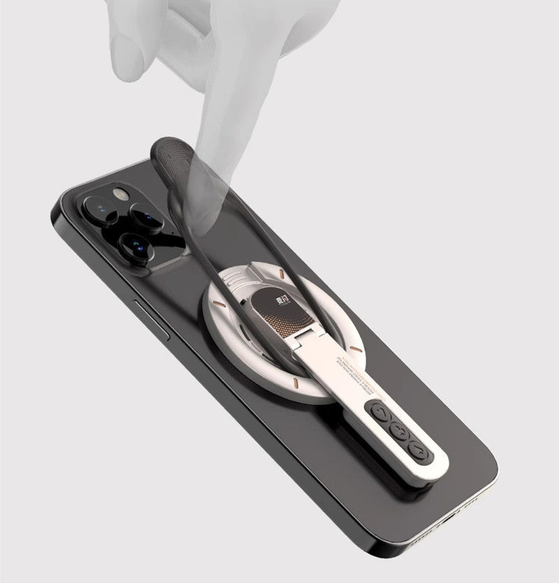 Norvo | Multi-Funksjonell Magnetisk Metall Roterende Telefonstativ & Ringholder