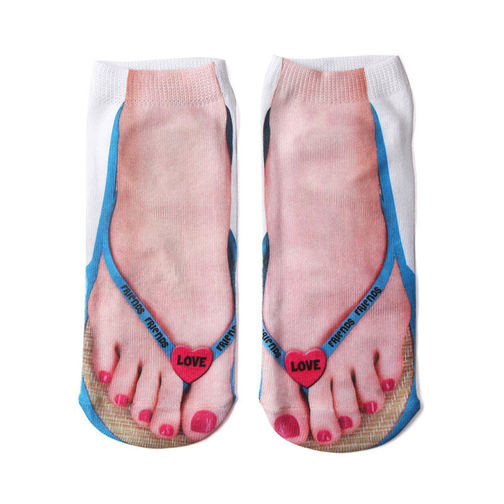 Norvo | Manicure Print Sokker