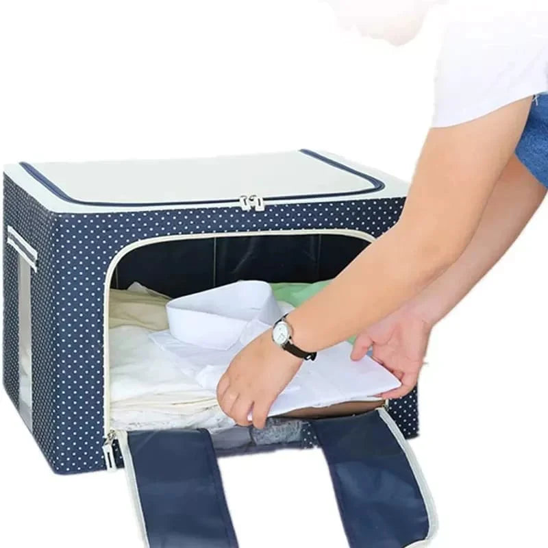 Folding Storage Box For Clothes - 55 Ltr Norvo