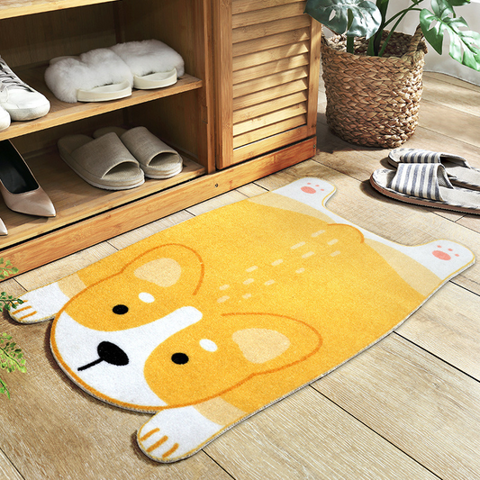 Norvo | Søt Dyre Antiskli Mat – Pet Design for Kjøkken, Bad og Gang