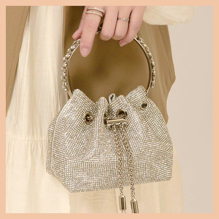 Norvo | Diamant Snøre bøtteveske