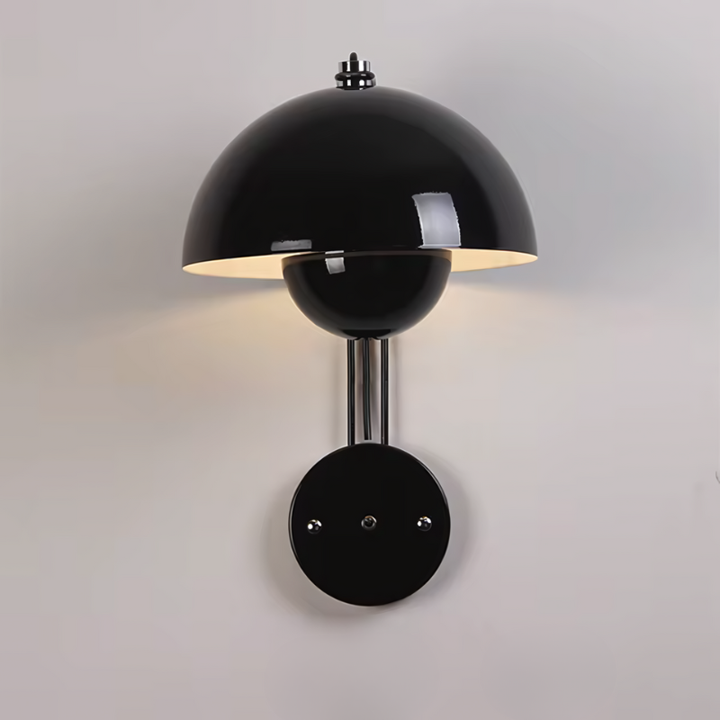 Norvo | GloomLamp | Moderne blank metall LED vegglampe