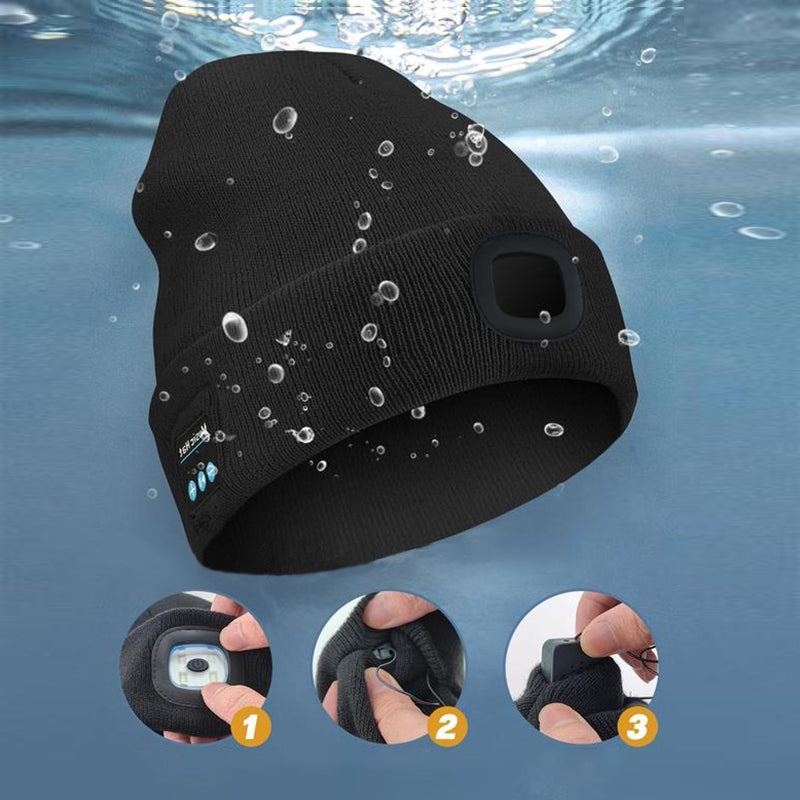 Norvo | LED Bluetooth Lue med Avtakbare Høyttalere