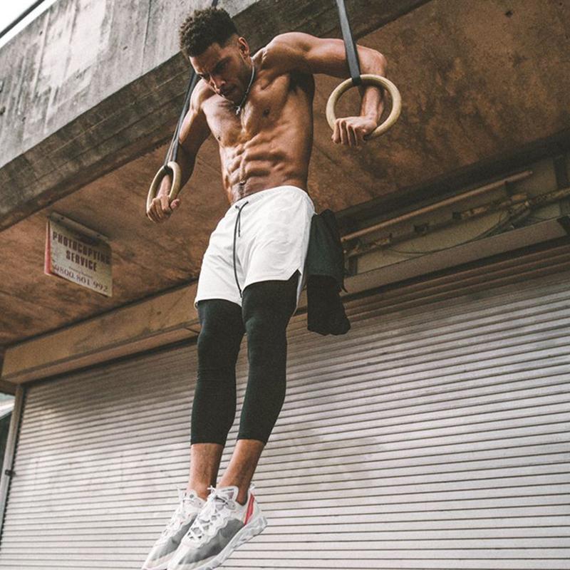 Norvo | Herre trening shorts med leggings