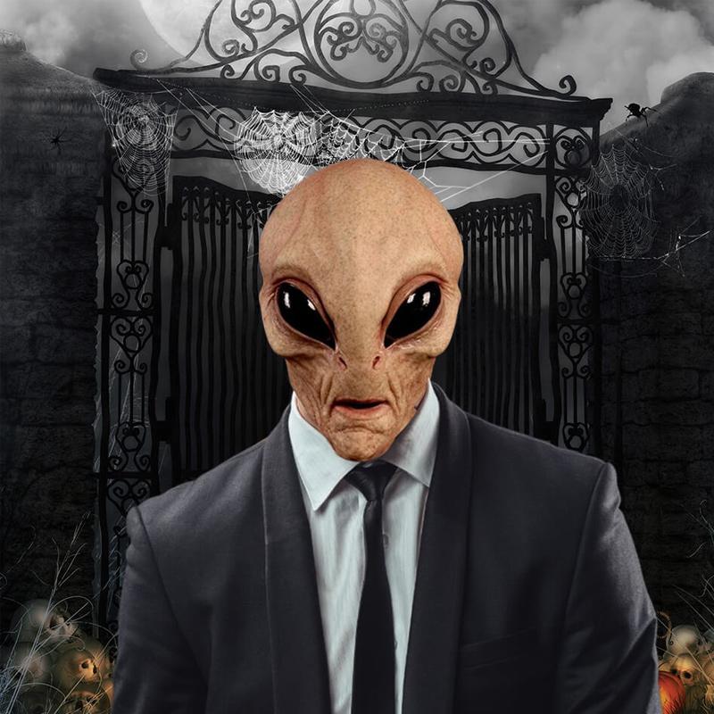 Norvo | Alien Morsom Ansiktsmaske