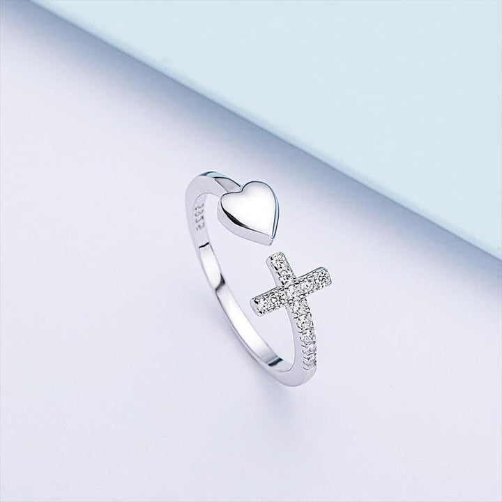 Norvo | Love S925 sterling sølv korsring