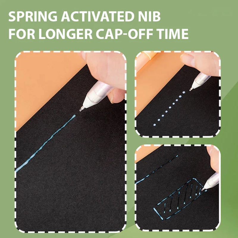 Norvo | Hurtigtørkende Fargeprikk Limstift