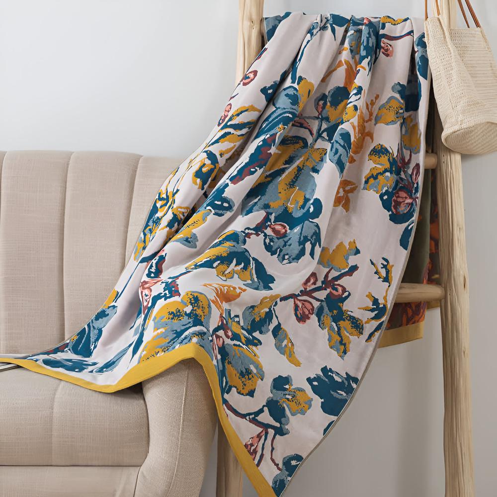 Norvo | Naturens Omfavnelse Floral Badehåndkle