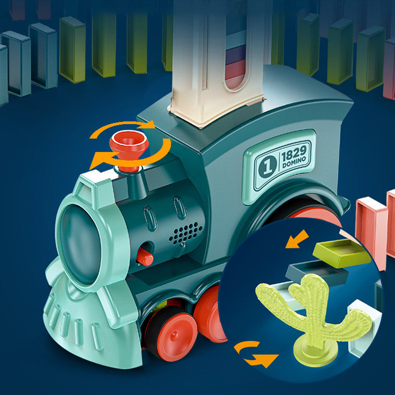 Norvo | Domino Pull Block Set, blokkenspil monterer