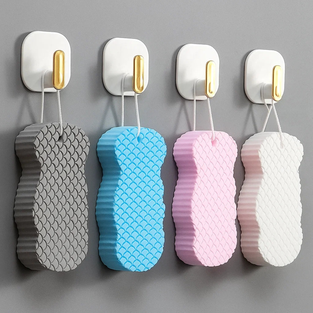 Fjerner Døde Hudceller & Øker Sirkulasjonen – Myk Hurtigtørkende Design – Skånsom for Følsom Hud Norvo