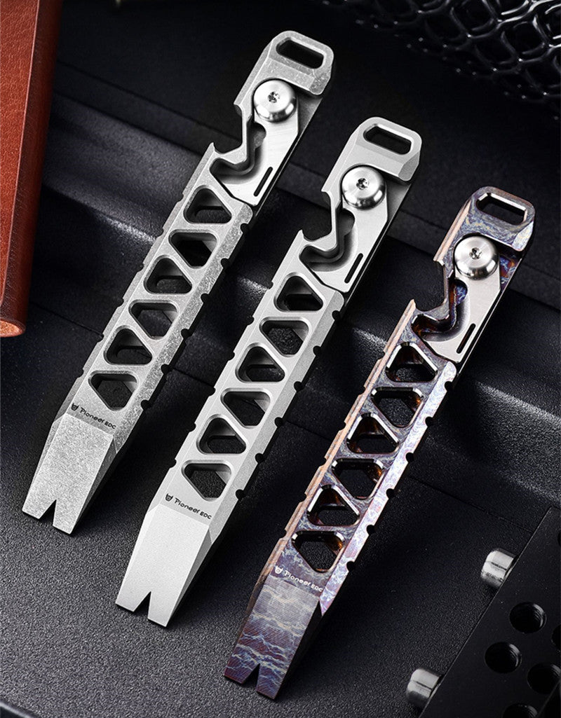 Norvo | EDC Titanium Legering Multifunksjonell Utendørs Brekkjern