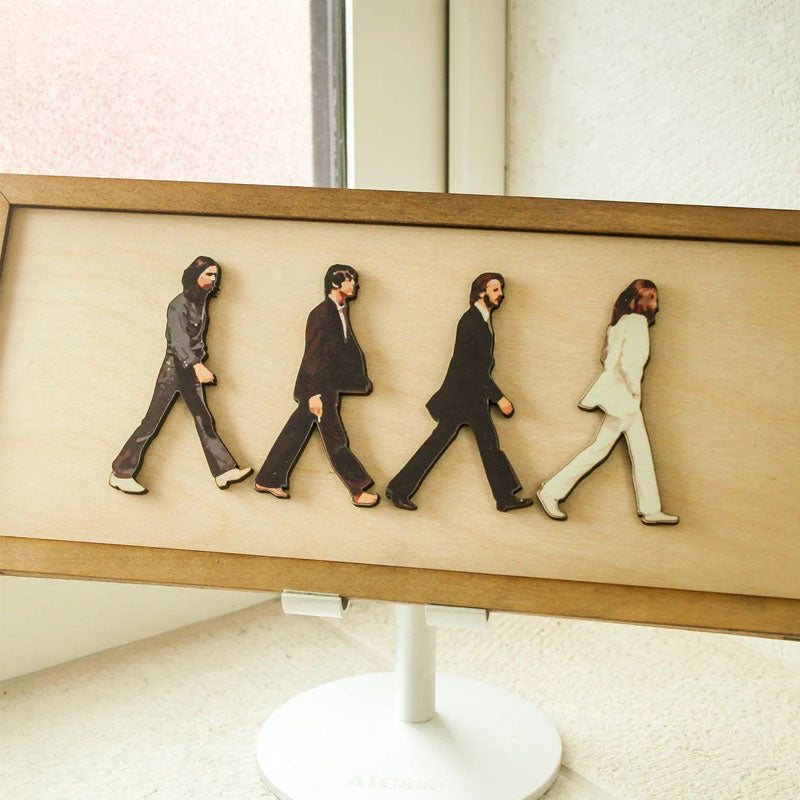 Norvo | Rammer Abbey Road-portrett av Beatles