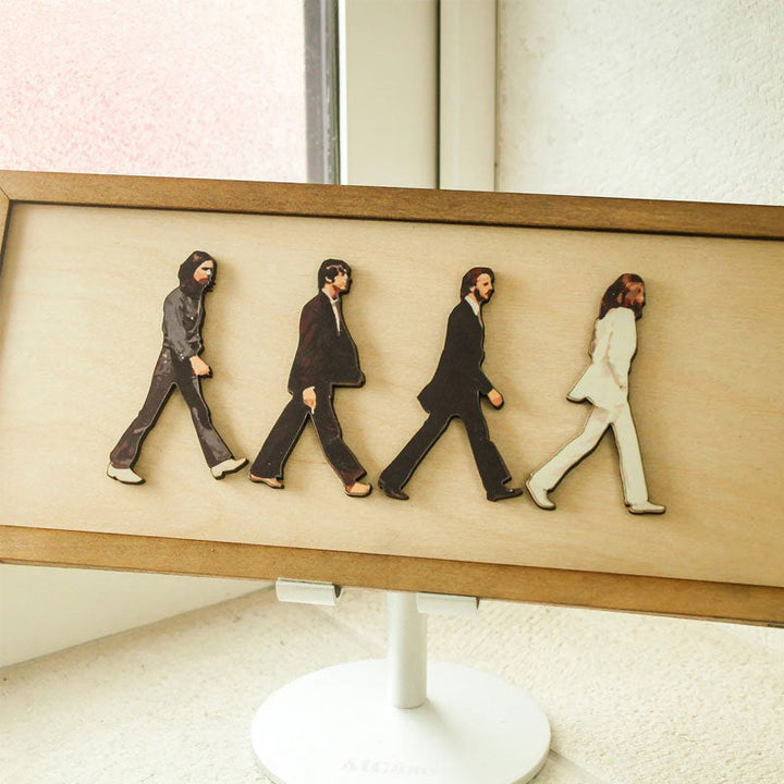 Norvo | Rammer Abbey Road-portrett av Beatles