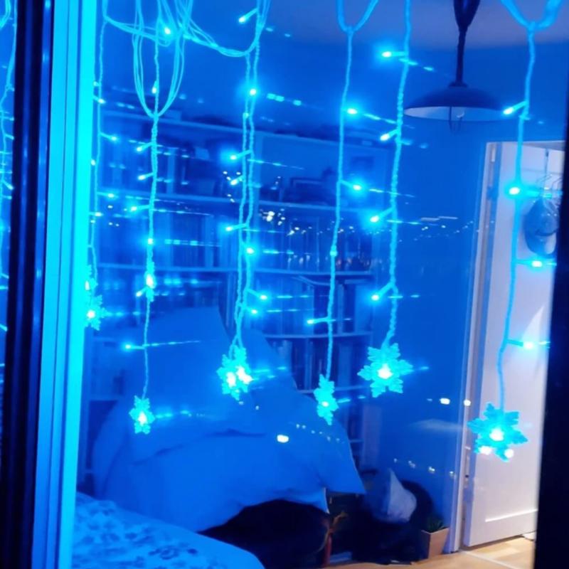 Norvo | Gardin Snøfnugg LED Lyskjetting