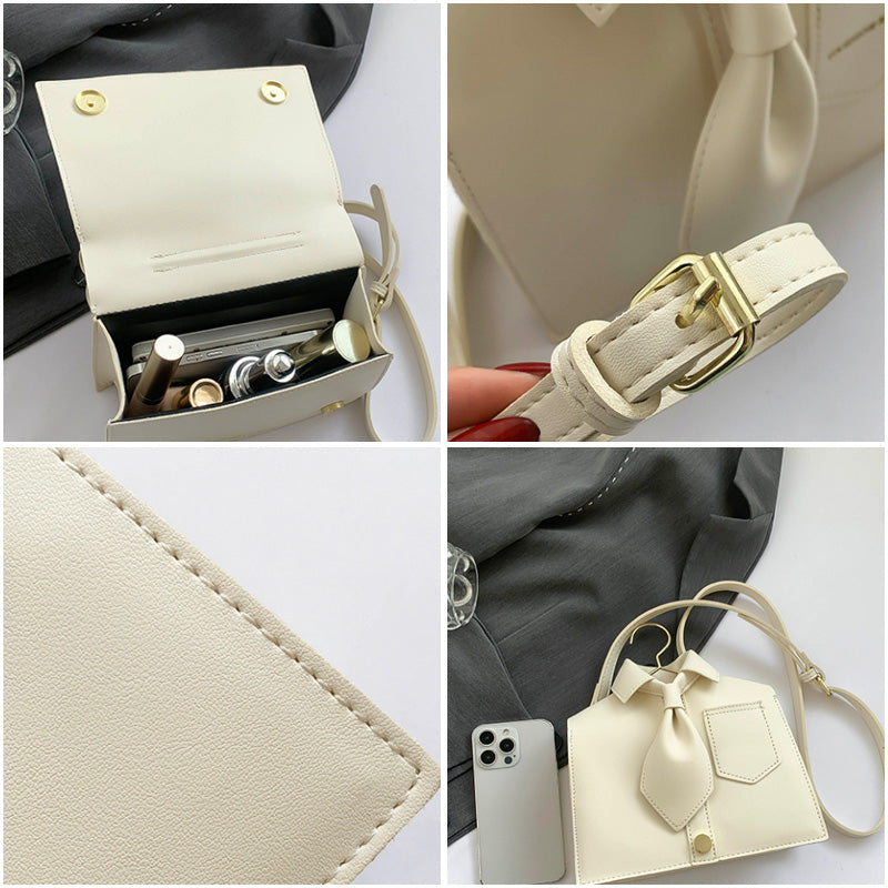 Norvo | Kvinne Enkel Farge Skjorte Design Korsryggveske