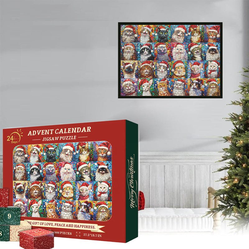 Norvo | Julekatter Adventskalender Puslespill