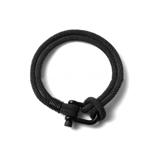 Norvo | U-formet spenne nylon flettearmbånd