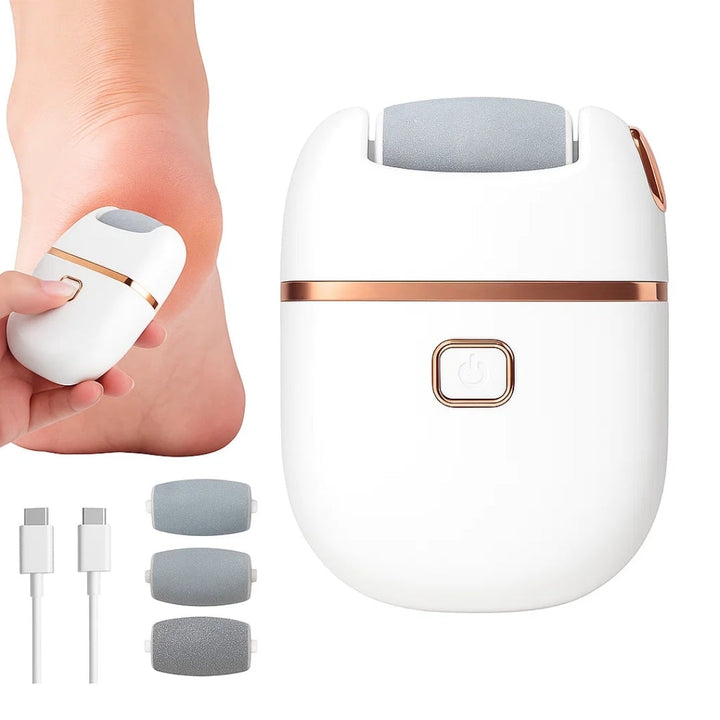 Callus Remover – Oppladbar trådløs – Leger sprukne hæler – Gjenoppretter myke, glatte føtter hjemme Norvo