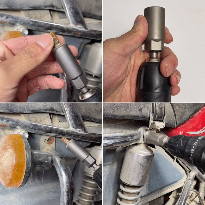 Norvo | Ekstra Dyp Hex Bit Socket Bolt Nut Driver Bit Sett