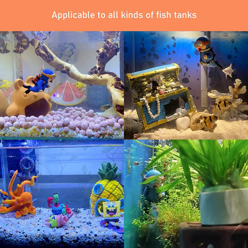 Norvo | Kjære Diver Akvarium Fisk Tank Dekorasjoner