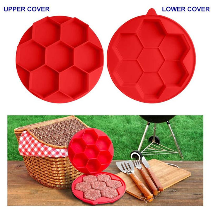 Hexagonal Burger Kjøttform | Norvo