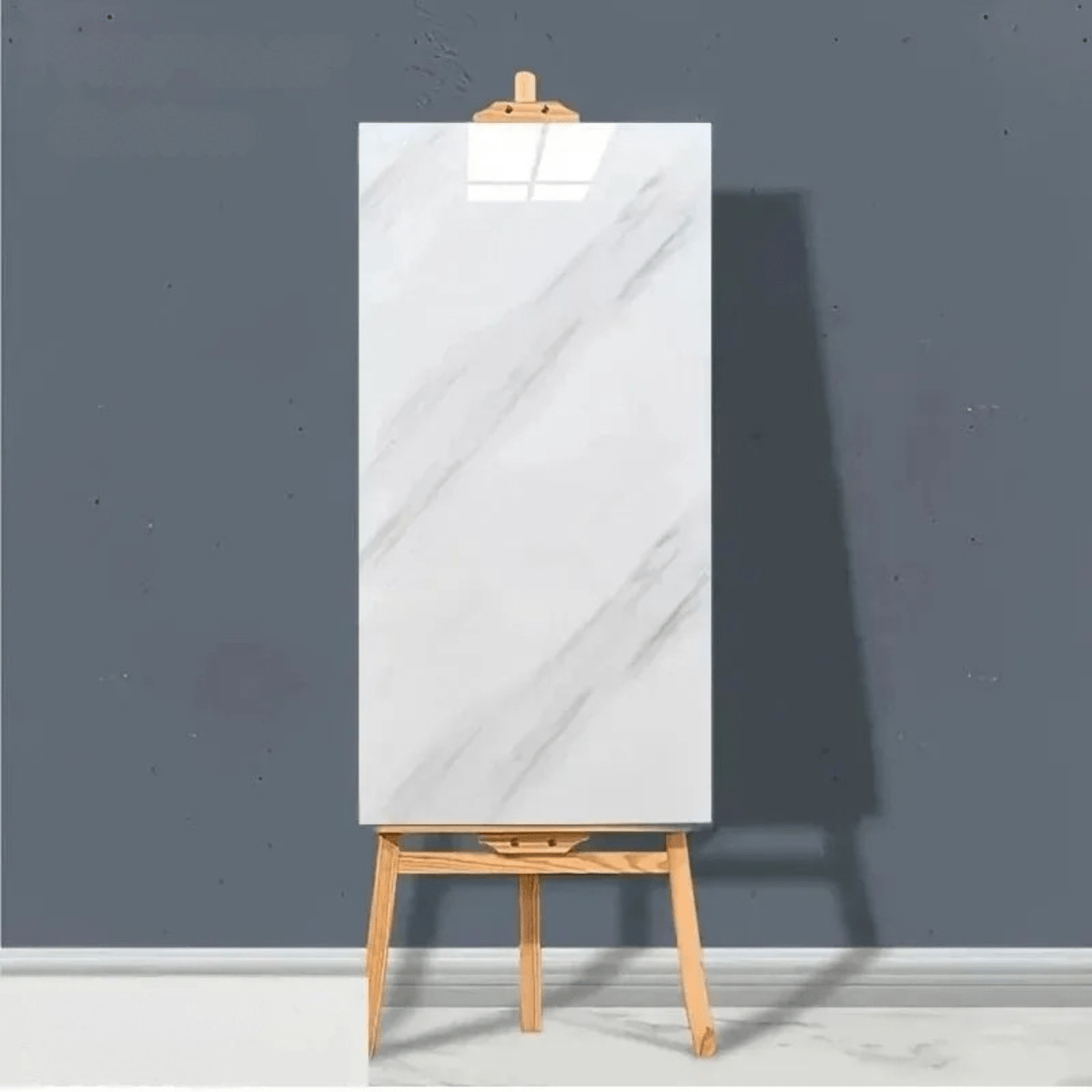 Norvo | Elegant Selvklisende Marmor PVC Gulvfliser