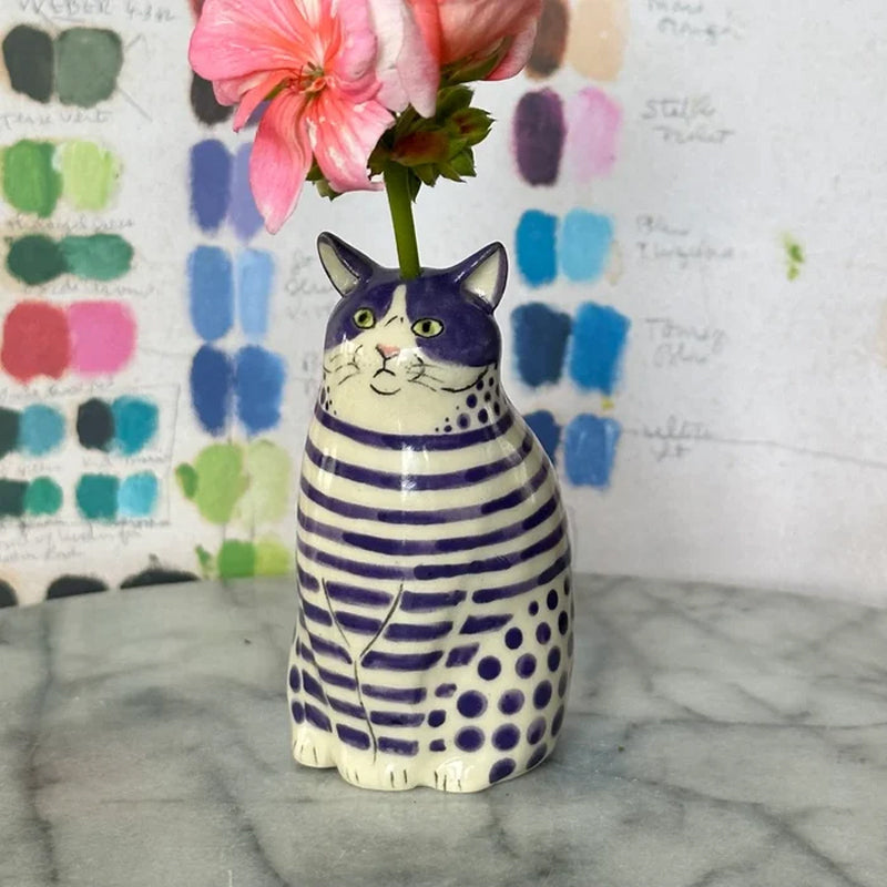 Norvo | Dotted Cat Vase